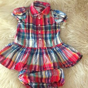 Perfect peter pan plaid dress